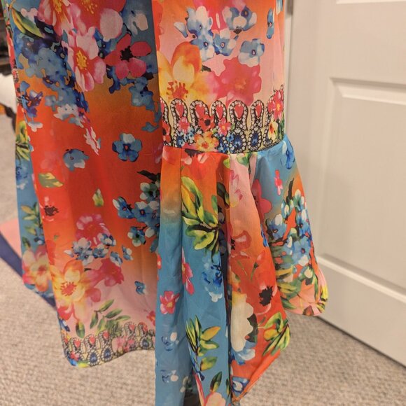 Very Colorful Multicolor Summer Top XS/S - Picture 6 of 9